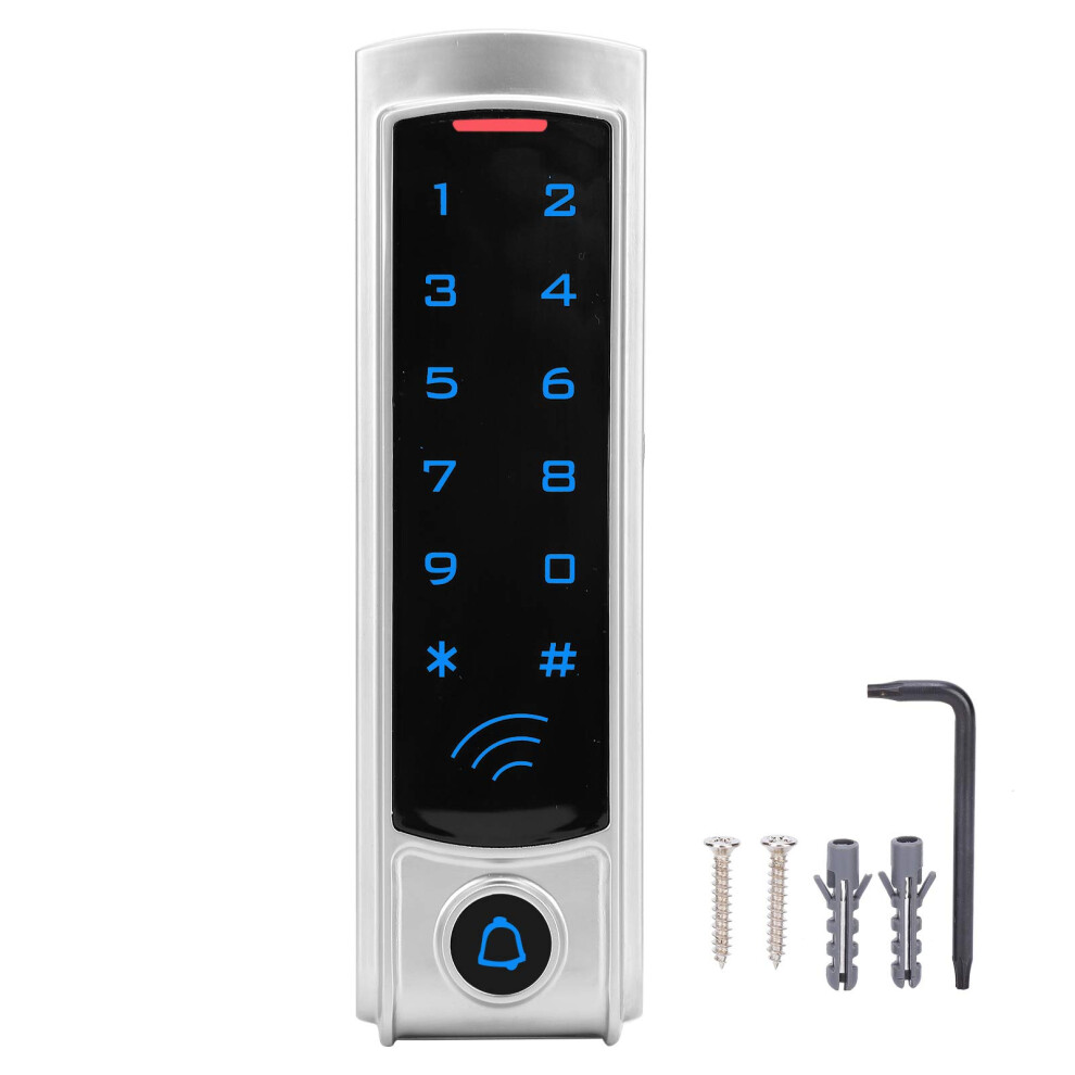Door Access Control Keypad With Dual Access Modes, 125Khz Rfid Card Reader And Backlit Keyboard 9455672043984