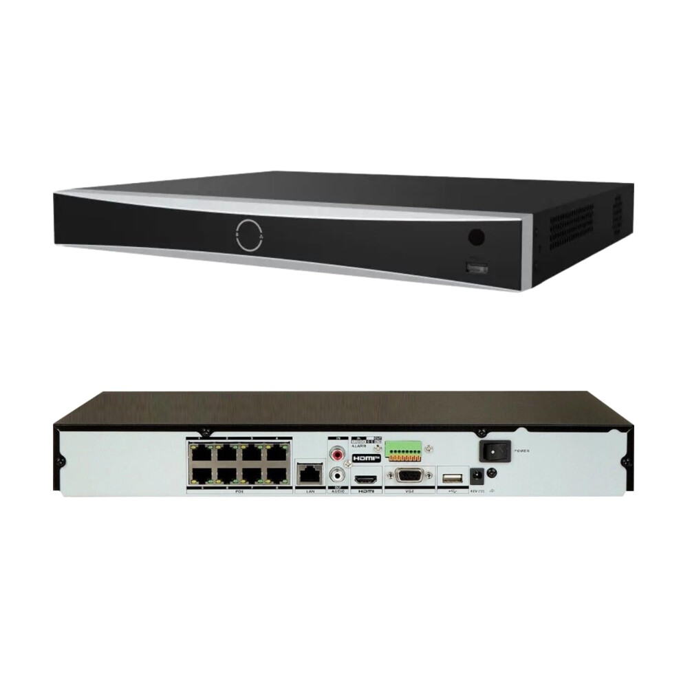 Acusense 8Ch 4K Poe Nvr With Human Vehicle Detection, International Version, No Hdd 9455672044011