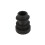 60 Pcs Plastic 12mm Pipe End Blanking Caps Bung Tube Insert Plug Round Black 6