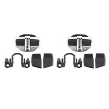2Set Voiture pour TRD Boucle de Verrouillage de Porte Stabilisateur AméLioré Couvercle Loquets Bouchon pour-- SéRie ÉLiminer L'Espace