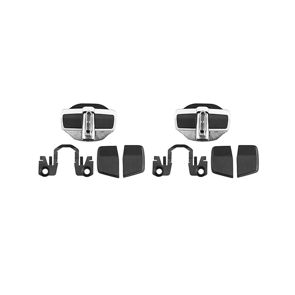 2Set Car Trd Door Lock Buckle Upgraded Stabilizer Cover Latches Stopper For- Series Eliminate Abnormal Space 6031362765249