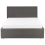 Beliani Ottoman Bed ORBEY Fabric Grey 120 x 200 cm (EU Small Double) 6