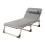 Portable Folding Camping Cot, Grey 15