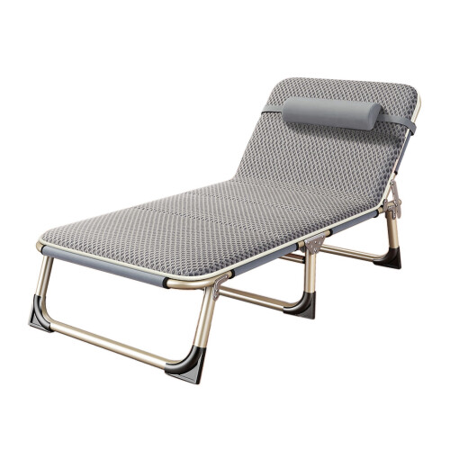 Portable Folding Camping Cot, Grey 1