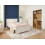 Beliani Bed Pine Wood SABRAN 120 x 200 cm (EU Small Double) White 2