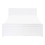 Beliani Bed Pine Wood SABRAN 140 x 200 cm (EU Double) White 4