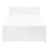Beliani Bed Pine Wood SABRAN 120 x 200 cm (EU Small Double) White 4