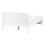 Beliani Bed Pine Wood SABRAN 120 x 200 cm (EU Small Double) White 5