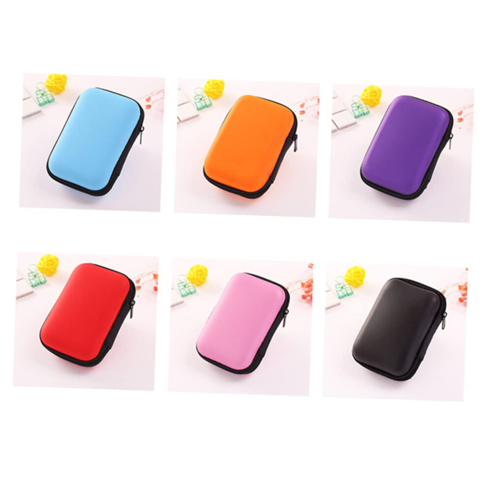 Eva Storage Case Hard Shell Travel Cable Organizer For Earphones Chargers And Accessories Sky Blue 9092120544268