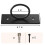 5 Pack Iron Ring Rope Support Holder, Decorative Drop Ring Brackets for Stair Railing, Deck, Wall & Ceiling Hook 6