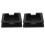 75mm x 75mm Plastic Square Caps Tube Pipe Inserts End Blanking 8 Pcs 2