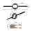 Motorcycle Fork Service Tool Kit, Fork Spring Compressor Tool and Front Fork Oil Level Tool Kit, Fork Maintenance Tool 8