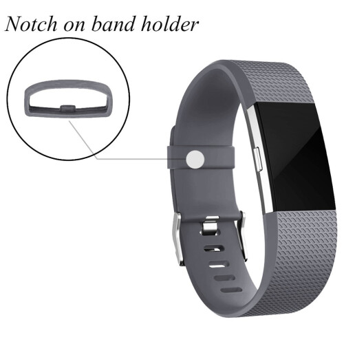Bratara Fitbit Charge 2 L Grey 2