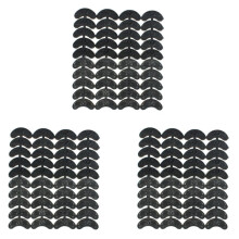 120 PZ 60 Paia di Tacchi di Gomma Saver Punta Piastre Rubinetti Riparazione di Scarpe DIY Pad Dimensioni: 56X24X3.1 MM