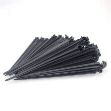 la Goutte D'Irrigation Les Enjeux de Soutien 1/4 Pouce Le Tuyau Flexible pour Légumes Les Jardins Parterres de Fleurs Les Herbs Gardens Noir 400