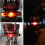 5X Elcykel 5 LED Bakljus Elcykel E-Cykelljus 7