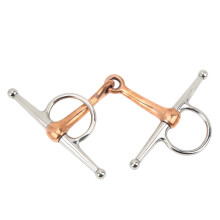 Bit in Ottone d'acciaio inossidabile per cavalli a guancia piena, 125mm, Accessori per esterni