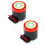 2Pcs  Decibel Piezo Alarm Buzzer, Continuous Sound, DC612V 24V 220V, Security Systems 1