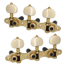 3X Klassische Gitarre Stimmwirbel Akustikgitarre Tuner 1:18 Stimmschlüssel 3  3 Rechts Gitarrenknöpfe Ersatz