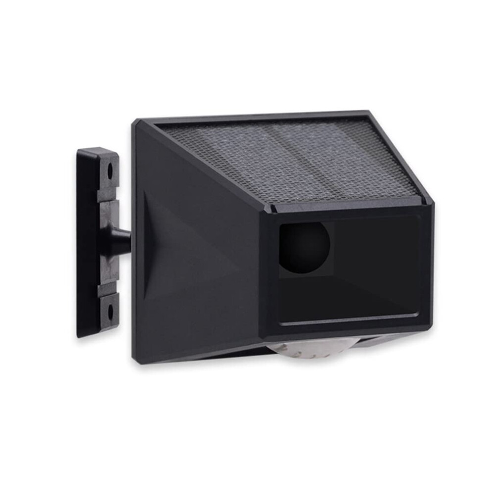Solar Motion Sensor Alarm 129Db Loud Siren Light Ip65 Waterproof Rotatable Head With Remote 9455672045179