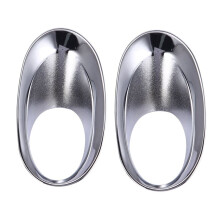 6X für Cr-V Crv 2007 2008 2009 Front Stoß Stange Nebel Scheinwerfer Trim Rim Lampen Abdeck Kappe Auto Styling Reflektierende Aufkleber Kit