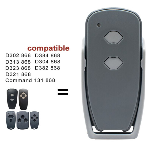 2pcs for Marantec Digital 382 384 868MHz Garage Door Remote Control for MARANTEC Handheld Transmitter Command 1