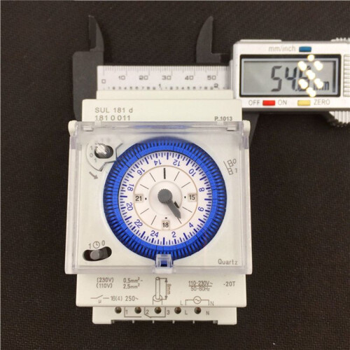 5X Analog Mechanical Timer  110V-220V 24 Hours Daily Programmable 15Min Setting   Relay SUL181D Hot 2