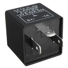 5X Relé de Intermitencia 12V LED Electrónico Cf-13 de 3 Pines de Coche Fijar para el Intermitente de Señal de