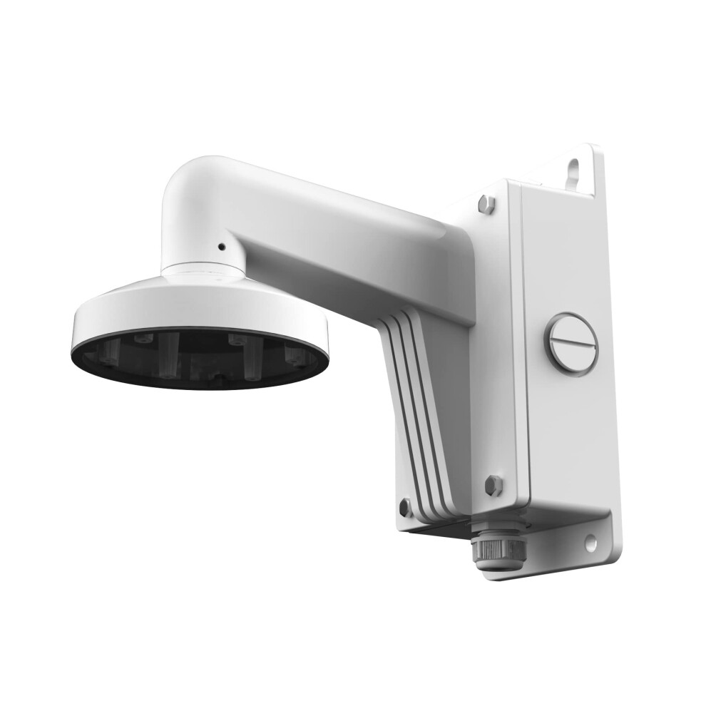 Dome Camera Wall Mount Bracket For Hikvision Ds1273zj140b Indoor Outdoor Security, White 9092120545234