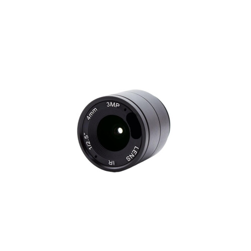 CS Mount 4mm 3MP Security Lens with Wide Angle, Fixed Iris for CCTV and IP Camera Surveillance 2
