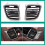 Front Console Side Left Right Air Conditioner AC Vent Grille for   970 2010-2016 Accessories 1