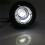 2X Motocicleta Cafe Racer Bobber 6,5 Polegadas LED Espiral Branco Suporte de Montagem Lateral 2