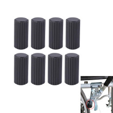 8 Pack Wheelchair Brake Handle Covers for 5/8 Inch Flat Levers Rollator and Walker Grip Tips