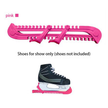 2Pair Ice Skates Skating Blades Protector Shoes Guards Practical Covers Adjustable Protective Case Blade Sleeve-
