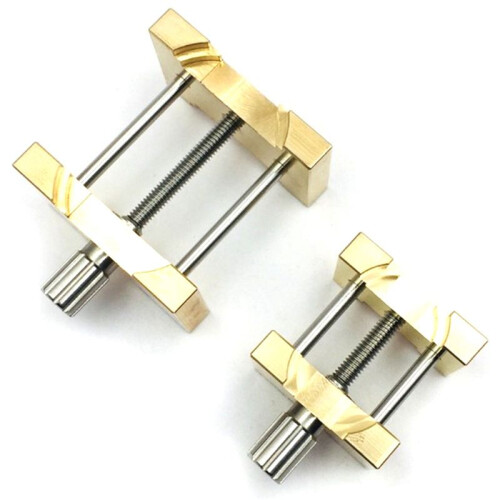 4Pcs Brass Watch Movement Holder Fixed Base Multi Function for Watchmaker Watch Clamp Watches Repair Tools 1