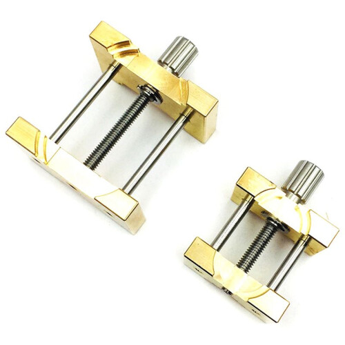 4Pcs Brass Watch Movement Holder Fixed Base Multi Function for Watchmaker Watch Clamp Watches Repair Tools 2