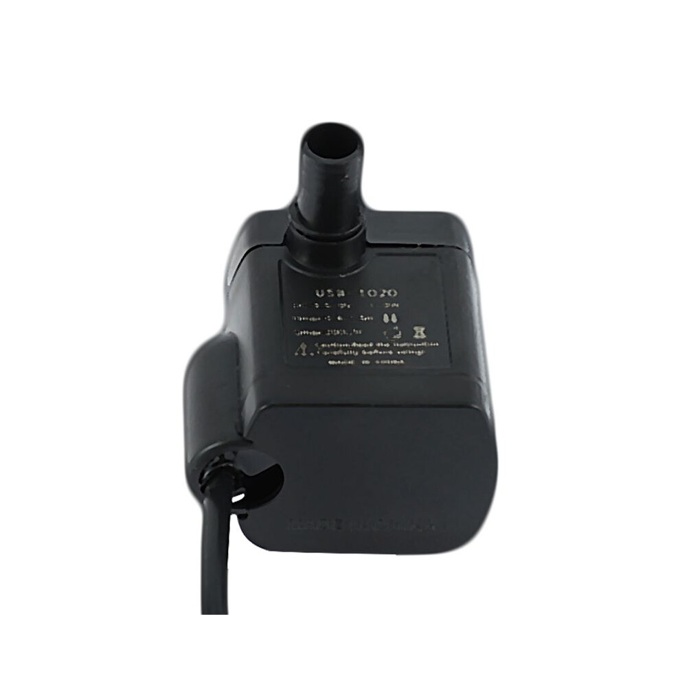 4X Ultra-Quiet Brushless Usb Water Pump 5V 70Cm Submersible Fountain Aquarium Circulating 4711529786776