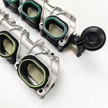 1set Intake Manifold Assembly 06E133110AF 06E133109AR for A4 A4L A5 A5L A6 A6L A7 A8 Q5 Q7 .
