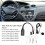 Kabelloser Bluetooth-Auto-AUX-Adapter mit Mikrofon für Focus ab 2004 2