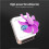 Rechargeable Nail Dust Collector,Strong Suction,Touchscreen,One-Touch Start,Reusable Thickened Filter,for Home US Plug A 6