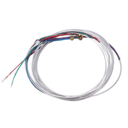 4/4 Viola Strings Set - Metal, 4 Pieces, 61cm, Assorted Colors 2