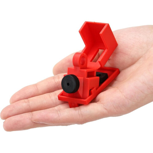 12 Pack Circuit Breaker Lockout Device 120-277V Clamp- for 16 mm Handle 2