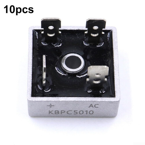KBPC5010 50A 1000V Bridge Rectifier Diode 10pcs  Current Square Rectifier for Inverter Welding 2