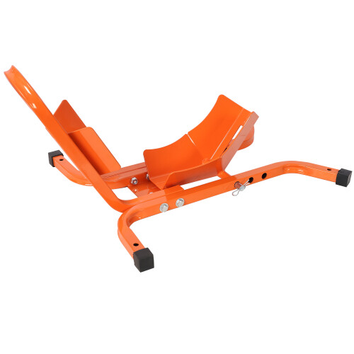 eSkde Self-Locking Front Motorcycle Paddock Stand & Wheel Chock 6kg 1