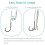 Fish Hook Remover Tool, 4 Pack Fishing Hook Quick Removal Devices with Storage Tube, Security Hook Extractor Equipment 3