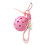 Decorstions sac à dos Clip porte-clés porte-clés-Rose 1