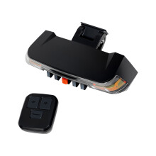 Quickly Install Bike Rear Light Auto Dimming Brake Alerts And