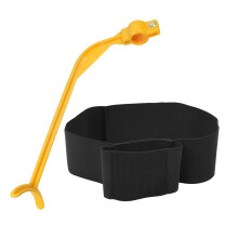 Golf Swing Correcting Band Adjustable Golf-black with yellow