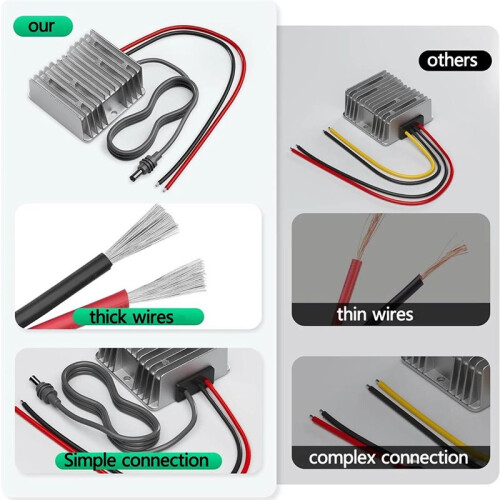 Gen3 Compatible  Boost Module 12V to 56V/57V 4.5A Power Supply 1