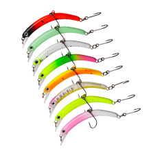 8Pcs Minnow Fishing Lure Baits Wobbles Fishing Lure Fly Fishing